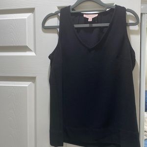 Black philosophy xs v neck top